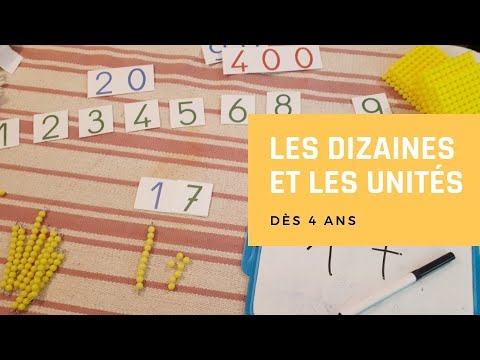 151🍃 Les dizaines et les unités | Mathématiques dès 4 ans Montessori