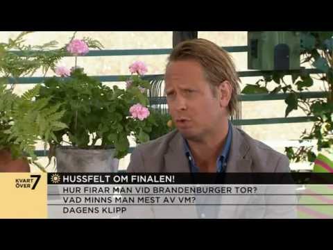 Hussfelt om fotbolls-VM: "Tyskland är värdiga mästare" - Nyhetsmorgon (TV4)