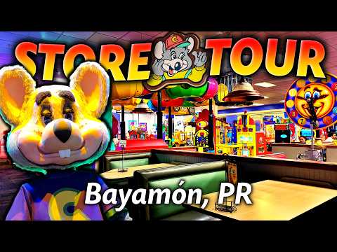 Inside Puerto Rico's ULTRA RETRO Chuck E. Cheese (RARE Nostalgia!)