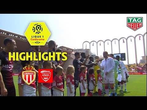 AS Monaco - Nîmes Olympique ( 2-2 ) - Highlights - (ASM - NIMES) / 2019-20