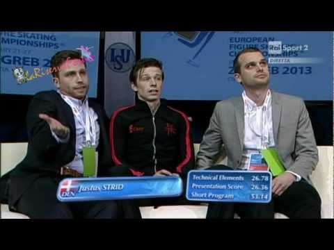 ISU ZAGREB 2013 -15/31- MEN SP - Justus STRID - 24.01.2013
