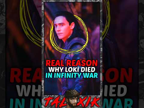 Real Reason Behind Why LOKI died in Infinity War 🫡🔥 #shorts