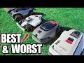 I Found The BEST Robot Mowers Of 2026 And The Worst