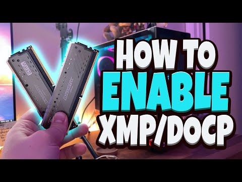 How to enable XMP/DOCP and WHY You Should Do it