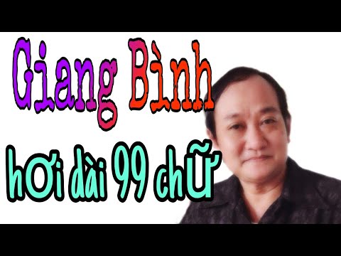 Nghệ sĩ Giang Bình. Giọng hát rất khỏe. Hơi dài đầy nội lực. ghita Minh Đức.