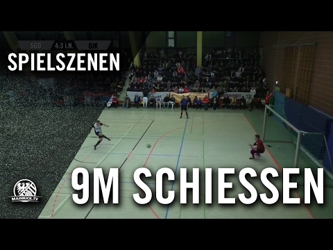 SG Oberliederbach – DJK Flörsheim (Halbfinale, Offensiv-Cup 2016) – Neunmeterschießen | MAINKICK.TV