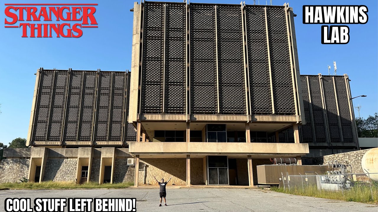 *EXPLORING* Hawkins Lab from Stranger Things! (Stranger Things filming locations)