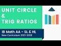 Unit Circle Trig Ratios IB Math AA SL HL