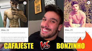 CAFAJESTE VS BONZINHO NO TINDER - EXPERIMENTO SOCIAL