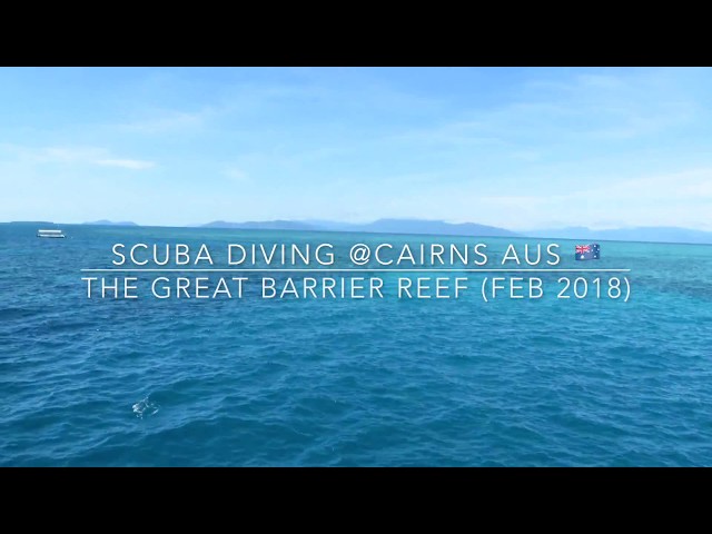 Luc's 1st Scuba Diving @ The Great Barrier Reef - Feb 2018