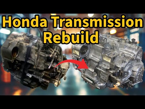 The BEST Honda Transmission Rebuild Video