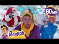 Meekah Blippi Help Santa For Christmas 1 HOUR Special Meekah Educational Videos For Kids