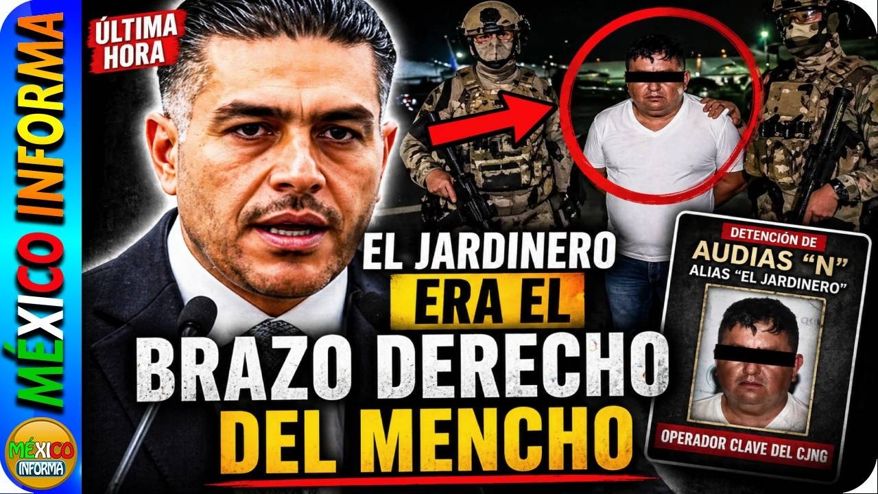 OPERACIÓN QUIRÚRGICA. LO PLANEARON 19 MESES. CAE EL BRAZO DERECHO DEL M3NCHO. HARFUCH DA DETALLES.