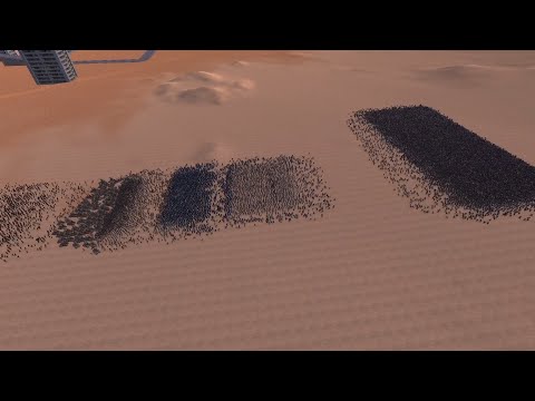 MASSIVE MEDIEVAL ARMY vs HORDE OF ORCS - 20K UNITS - Ultimate Epic Battle Simulator