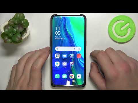 How to Adjust Screen Brightness in Oppo Reno 10X Zoom - Change Brightness Level