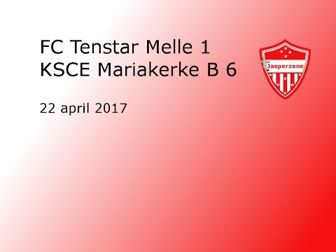 20170422 FC Tenstar Melle - KSCE Mariakerke B