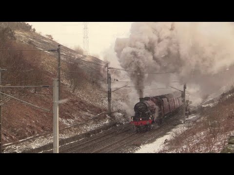The Hard Climb to Shap Summit .