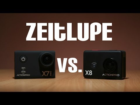 Zeitlupe | Test: ActionPro X7Neo vs. ActionPro X8 Runde 5