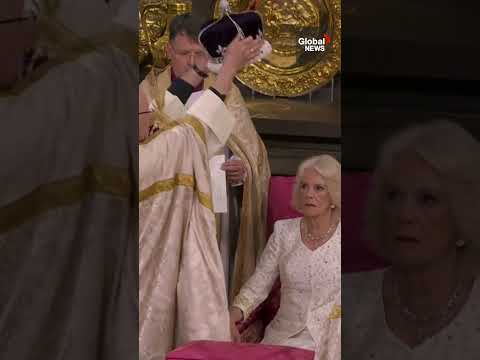 Queen Camilla is crowned at Westminster Abbey