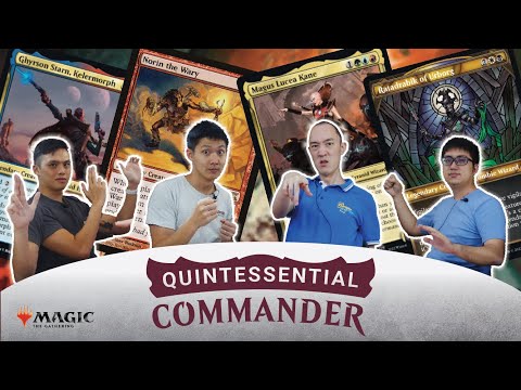 Ghyrson Starn vs Magus Lucea Kane vs Ratadrabik vs Norin the Wary | MTG EDH Commander gameplay