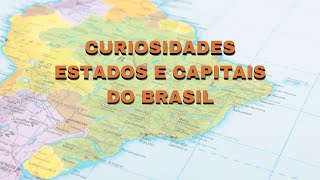 QUIZZ DE CONHECIMENTOS GERAIS  ESTADOS E CAPITAIS DO BRASIL