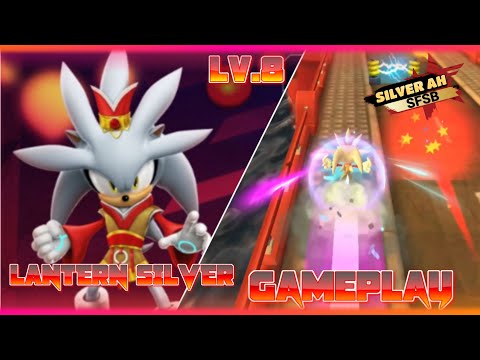 Sonic Forces Speed Battle Gameplay Lantern Silver Lv.8