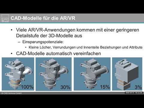 Online-Seminar  „Virtuelle und erweiterte Realität in der Industrie“