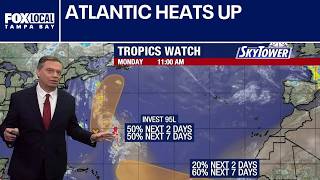 2 tropical systems monitored in Atlantic