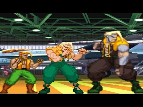 Street Fighter Evolution Remix of Charlie Nash Evolution