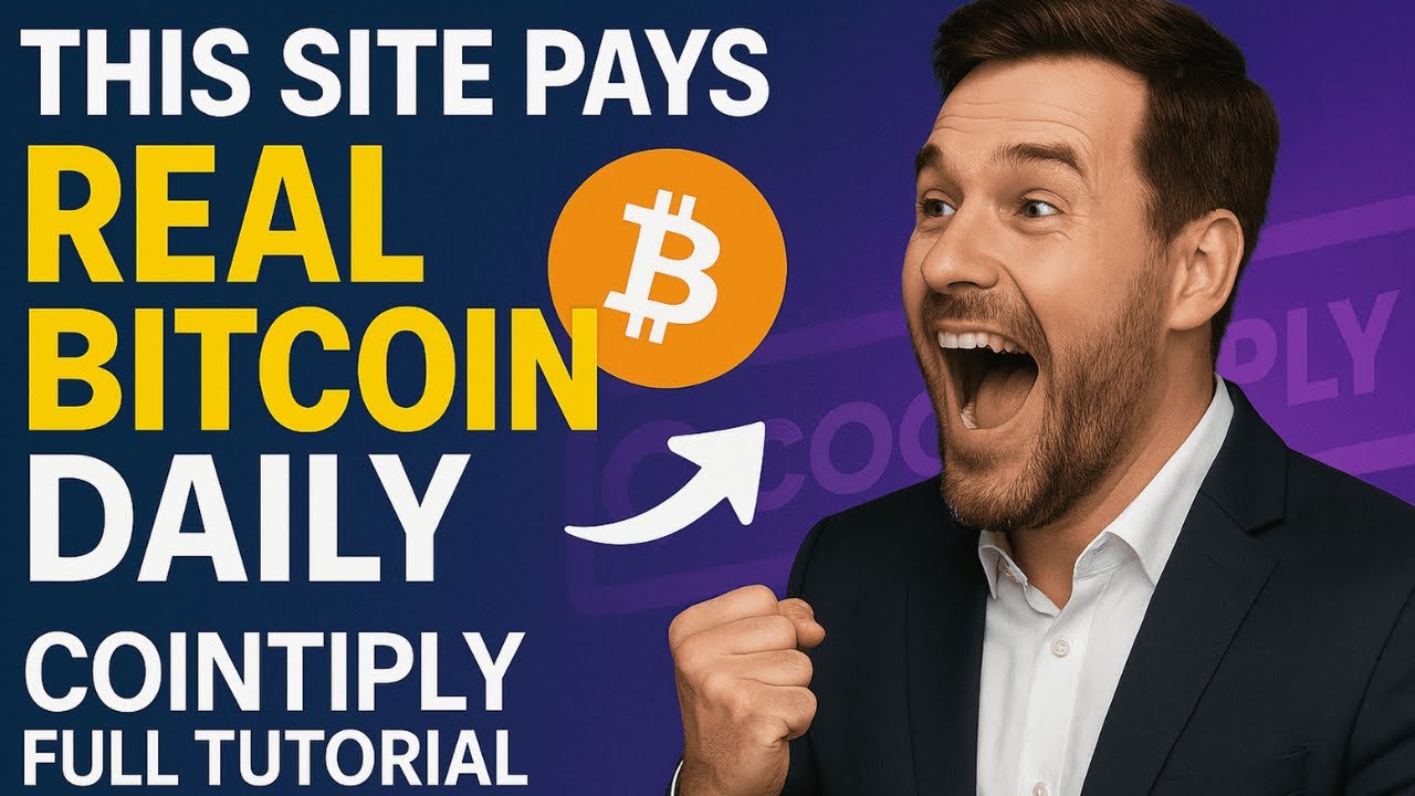 🤑 This Site Pays REAL Bitcoin Daily | Cointiply FULL Tutorial 2025