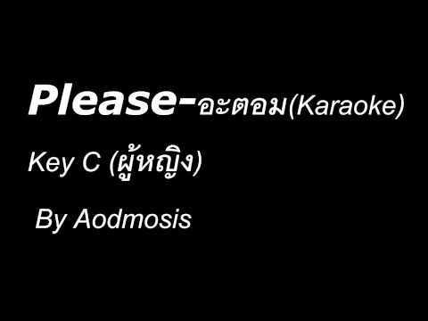 Please-อะตอม(karaoke) cover by Aodmosis