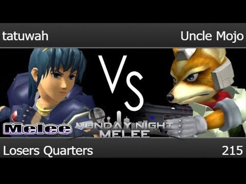 MNM 215 - tatuwah (Marth) vs FX | Uncle Mojo (Fox) Losers Quarters - Melee