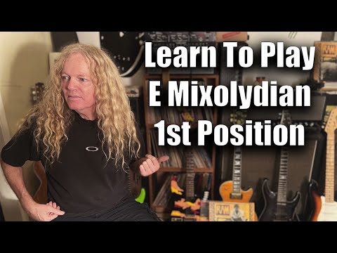 Learn To Play E Mixolydian 1st Position Guitar Lessons