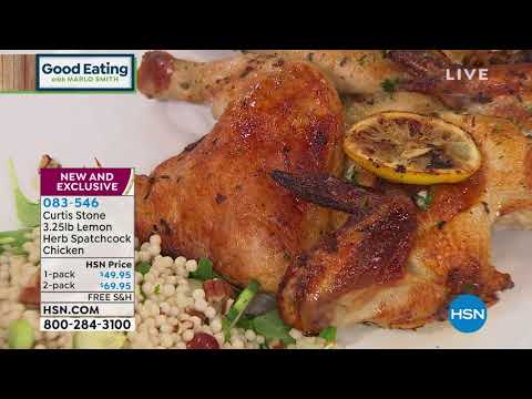 Curtis Stone 3.25 lb. Lemon Herb Spatchcock Chicken