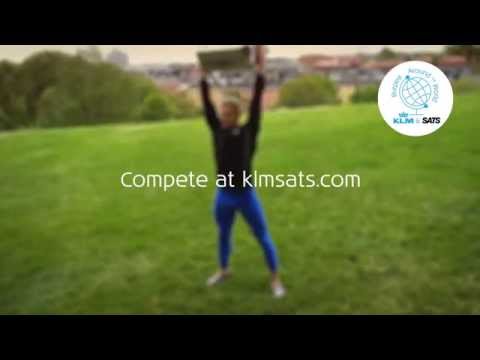 Burpee Around the World - Suitcase Thruster