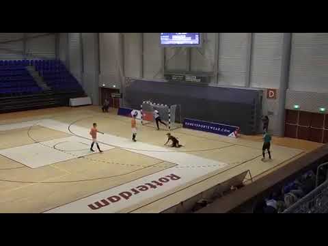 Prachtige omhaal bij TPP Rotterdam tegen Zvv Volendam