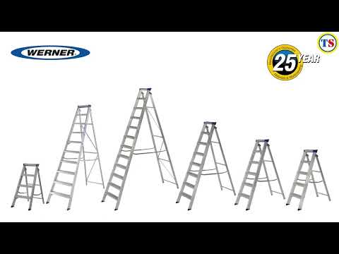 Werner Industrial Builders Step Ladder
