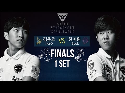 [SBENU SSL 2015] ByuL vs herO Finals set1 -EsportsTV, Starcraft 2