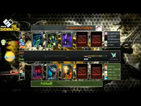 The StashDen Showmatch #2: Invasion.Gigabyte vs FishBall Game 2 - 1 / 6