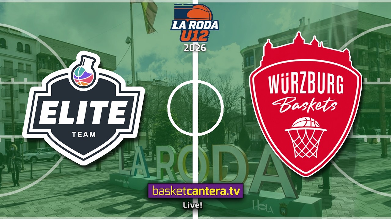 #Directo U12M. PROBASKETLAB ÉLITE vs WÜRZBURG BASKET.- Torneo Alevín Masc. La Roda Future Stars 2026