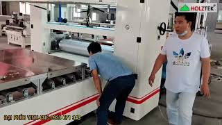 Dây chuyền cán phủ mặt cho tấm Formex, Format, PVC Foam