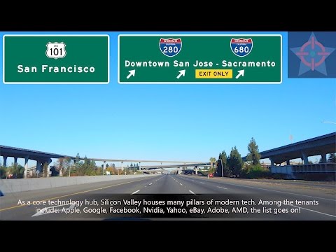 (S07 EP03) U.S. 101 North, San Jose to San Francisco