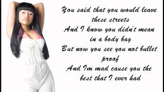Nicki Minaj - We Miss You Lyrics (Studio Version) (Without Funk Master Flex)
