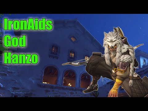 Ironaids Hanzo God Gameplay - Grand Master Overwatch
