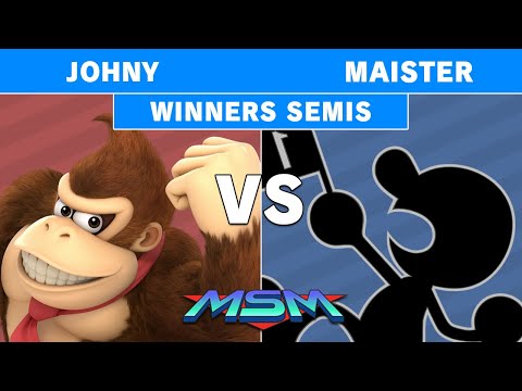 MSM Online 48 - JohnY (Donkey Kong) Vs. SSG | Maister (Mr. Game & Watch) - Winners Semis