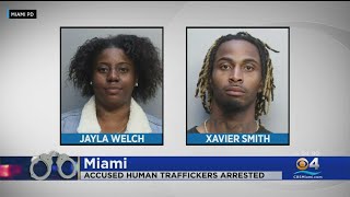 Man woman accused of trafficking teen girl for sex