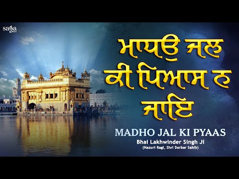 Madho Jal ki Pyaas - Shabad Kirtan Gurbani | Bhai Lakhwinder Singh Ji Hazuri Ragi | New Shabad 2022