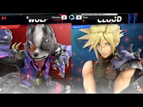 SOS 171  SSBU Winners Finals - Stroder (Wolf, Roy) vs Thor (Cloud)