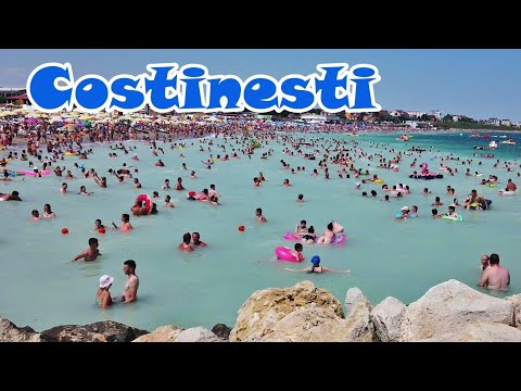 Plaja Costinesti - Costinesti Beach 4K - Romania - August - travel vlog vacanta calatorie