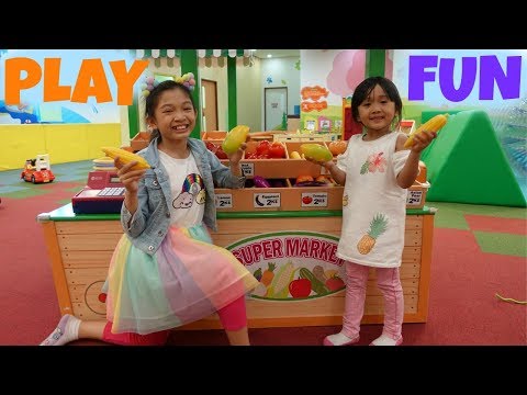 KIDS FUN PLAY at a INDOOR PLAYGROUND